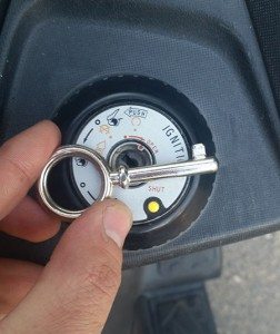 Motorcycle burglar