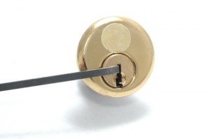 Picking a lock